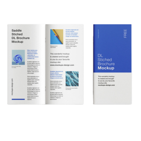 Saddle Stitched DL Brochures