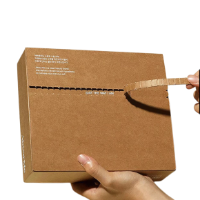 Tear Strip Auto Lock Box