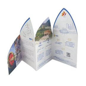 4 Panel Die Cut Flyer