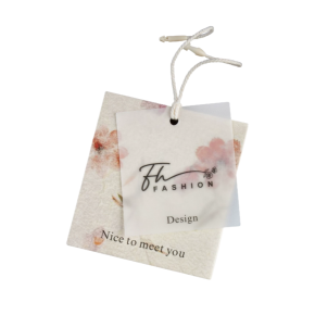Vellum Paper Apparel Brand Tag