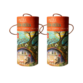 Kids Puzzle Paper Tube