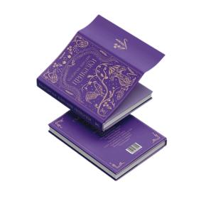Custom Dust Jacket Book with Gold Foil Printing