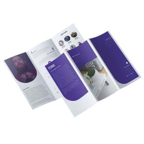 Custom Corporate Tri-Fold Brochures