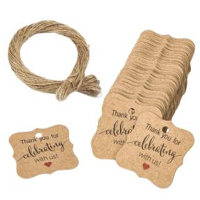 Custom Kraft Gift Tags