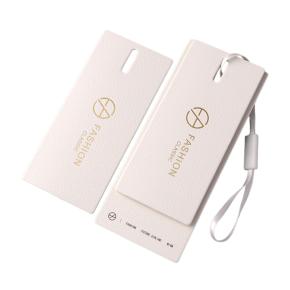 Custom Texture & Gold Foil Hang Tags