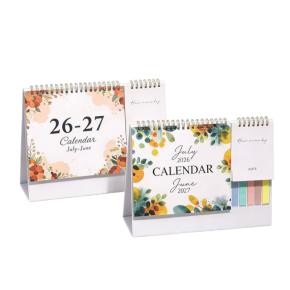 Custom Desk Calendar with Sticky Notes