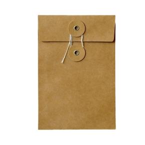 Custom Kraft Envelope with String & Button