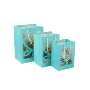 Custom Gift Paper Bags with Window
