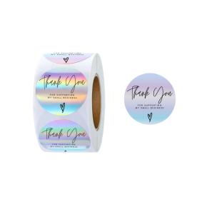 Custom Holographic Roll Labels