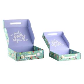 Custom Corrugated Mailer Box with Handle