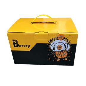 Custom Pet Products Corrugated Box with Handle