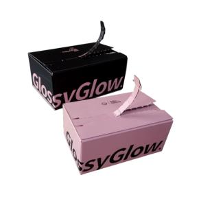 Custom Beauty Subscription Box with Zipper Tear Strip