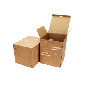 Custom Smart Pet Products Kraft Corrugated Box