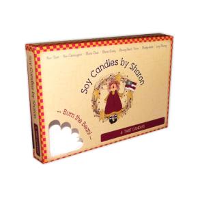 Custom Wax Melts Packaging Tuck End Box