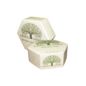 Custom Nature Soap Packaging Hexagon Box