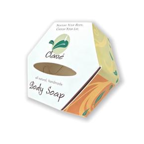 Custom Body Soap Hexagon Box with Window