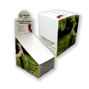 Custom Beverage Packaging POP Display Box