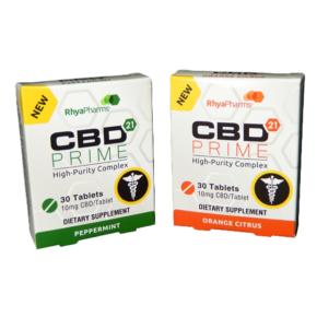 Custom CBD Supplement Packaging Tuck End Box