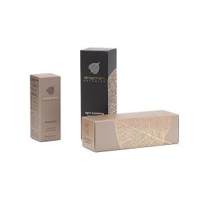 Custom Skincare Box with Gold Foil